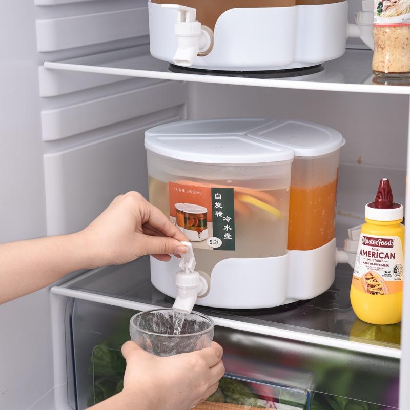 Bình Nước Lạnh Xoay, Có Vòi, Dung Tích Lớn, Cho Tủ Lạnh 3