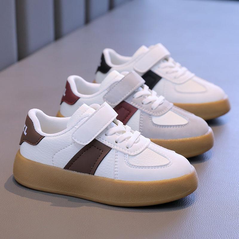 Children's Shoes Children's Sneaker 2024 New Girls' Sneakers Boys' Moral Training Shoes Middle and Big Children Students Soft Bottom Skateboard Shoes 6