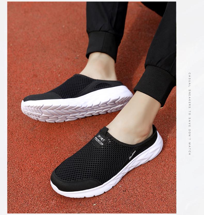 Product Introduction of Sneakers Casual Shoes for Men Breathable Summer Lightweight Comfortable Black Slip-On Driving Walking Shoes Tenis Masculino Boy Runner 55