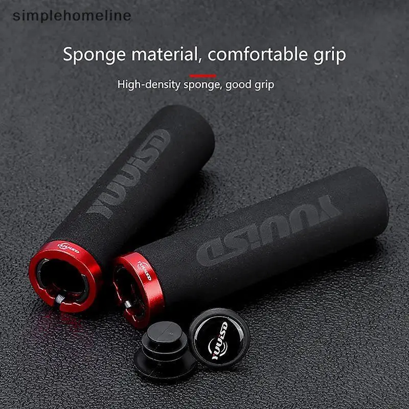 SLMY Cycg MTB Silicone Sponge Handlebar Grips Mountain Bike Bicycle Handlebars Ultraight SHE