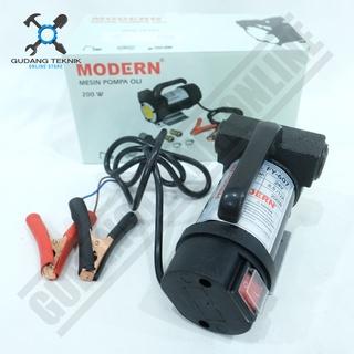 Pompa Oli AKI FY607DC MODERN / Pompa Minyak Oli Solar Bensin - Oil Pump ACCU FY 607 DC MODERN 2