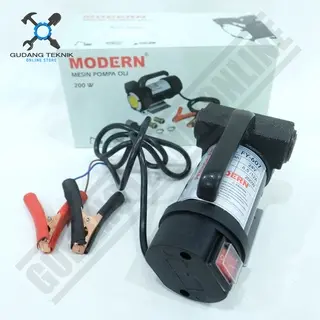 Pompa Oli AKI FY607DC MODERN / Pompa Minyak Oli Solar Bensin - Oil Pump ACCU FY 607 DC MODERN 2