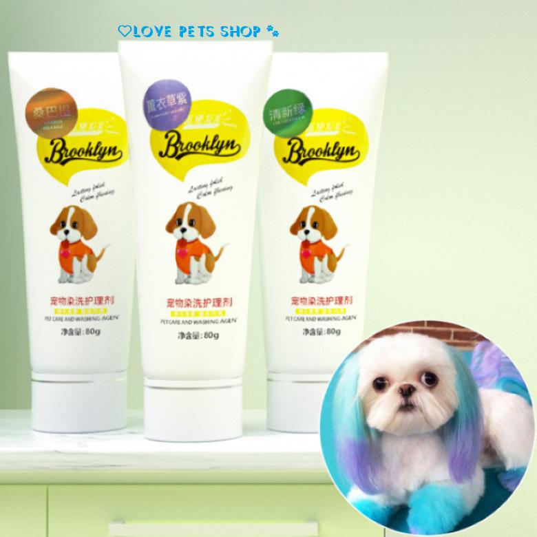 Thuốc nhuộm lông cho Chó Mèo (mẫu mới) - Love pets shop