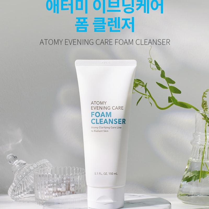 Sữa rửa mặt Foam Cleanser Atomy Evening Care Hàn Quốc 150ml