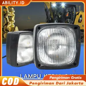 LAMPU SOROT FORLIFT 24V DAN ALAT BERAT /LAMPU SOROT ALAT BERAT EXCAVATOR 2PCS 24VOLT UKURAN 14CMX14CM SOROT FORKLIFT DAN ALAT BERAT LAMPU KERJA