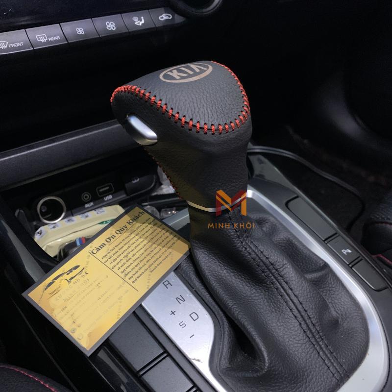 Bọc Cần Số, Phanh Tay SỐ TỰ ĐỘNG Xe K3, SONET, SELTOS, CERATO, SORENTO, CARENS 2024 3