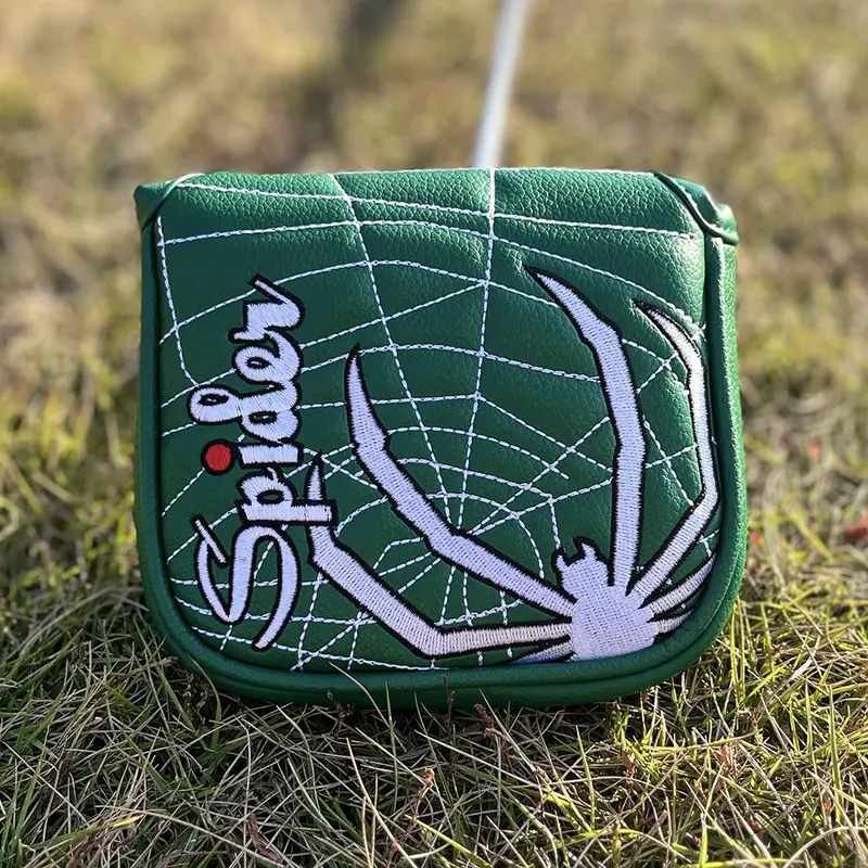 Spider Pattern Golf Club Head Cover, 1 Count Dust-proof & Durable Golf Club Head Cover, Golf Accessories for Men & Women, Golf Equipment 2