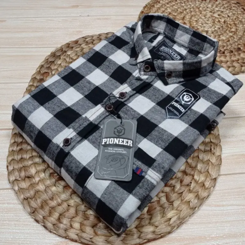 Kemeja Flanel Lengan Pendek Pria / Kemeja Cowo / Kemeja Cowok Dewasa / Kemeja Fanel / Kemeja Kotak / Kemeja Flanel Cowok / Kemeja Cowok Keren Baju Distro Standar 5