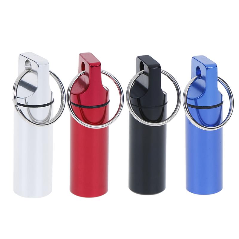 Product Introduction of Aluminum Emergency Seal Pills Box Waterproof Capsule Container Medicine Bottle 20
