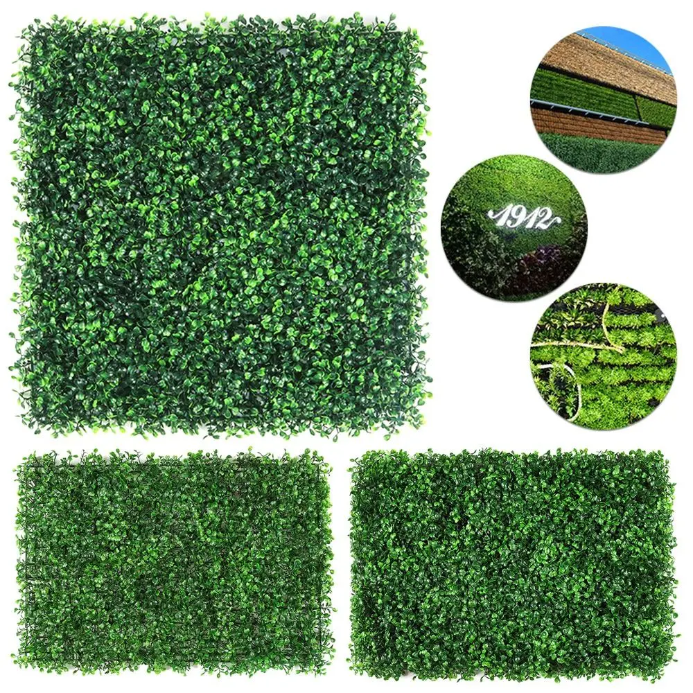 40x60cm Durable Wall Wedding Party Room Artificial Lawn Outdoor Garden Greenery Green Grass DIY Plastic Fake Plant Home Decor