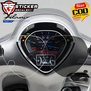 #stripingilano TERBARU STICKER ANTI GORES PELINDUNG SPEEDOMETER GRAND FILANO