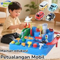 Gambar Vinnatsu Petualangan Terobosan Mobil Mainan Car Adventure Rail Track Mobil Rescue Parking Lot Brain Game - Mengirim dua mobil dari Vinnatsu MALL2 Kab. Tangerang 1 Tokopedia