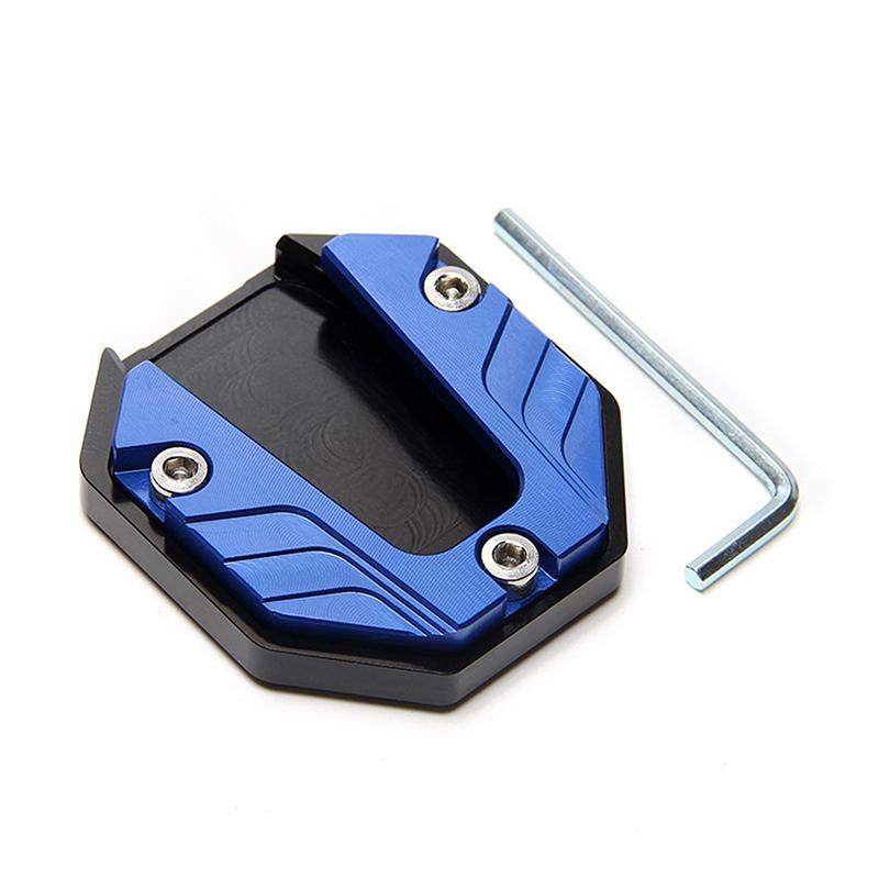 Product Introduction of Scooter Motorcycle Bike Kickstand Extender Foot Side Stand Extension Pad Support Plate Anti-skid Enlarged Base bike  quad engine 26