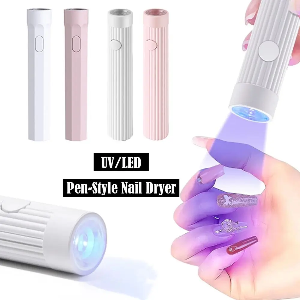 Máy Sấy Móng Tay Kiểu Bút, Cầm Tay, Đèn UV / LED Gel, Chữa Bệnh Nhanh, Đèn Móng Tay Mini, Dụng Cụ Làm Móng Nghệ Thuật