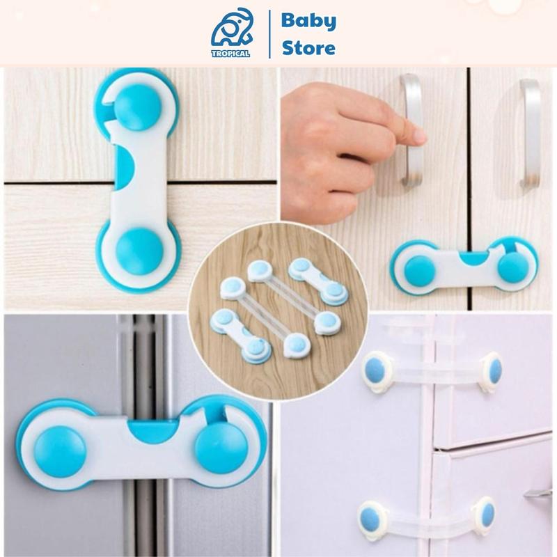 Khoá chốt cài tủ lạnh tủ đồ ngăn kéo an toàn cho bé Cao Su Voi Kem