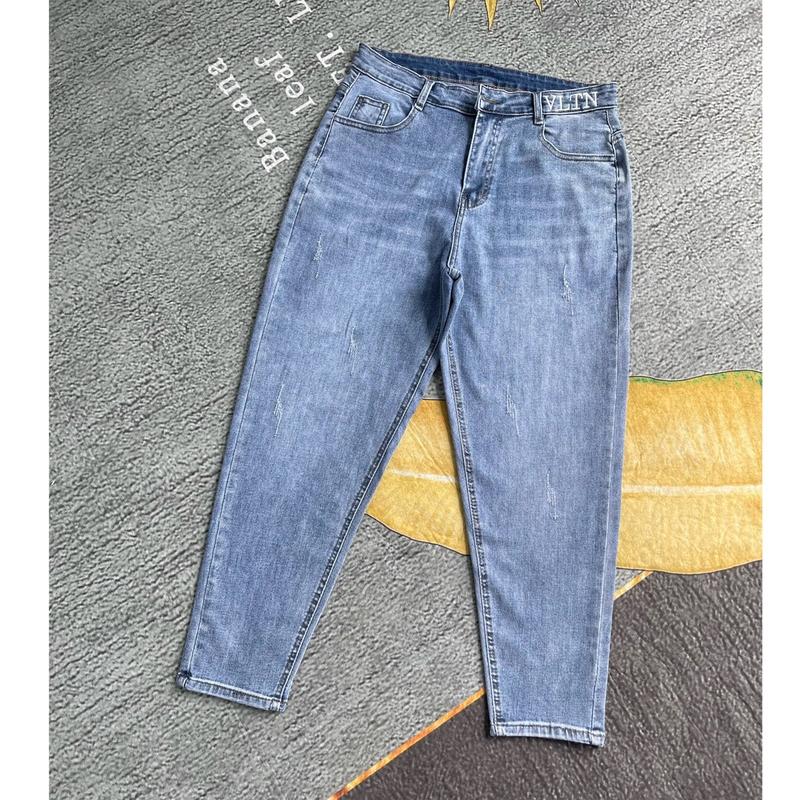 Product Introduction of MS 950 Bigsize 42-95Kg Quần Jean Form Baggy 9 Tấc, Co Giãn 4 Phù Hợp Dáng Đùi To, Lưng Thêu 16