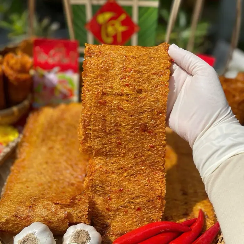 Mực cán tẩm gia vị ăn liền hủ 250g - Đặc sản Nha Trang 4