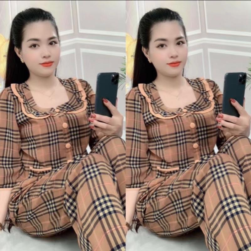 Đồ bộ tay lỡ quần dài .lụa mango.mềm mịn mát.có nhiều họa tiết dễ thương.quần dài qua mắt cá chân.ống tay qua cùi chỏ khách iu nhé 2