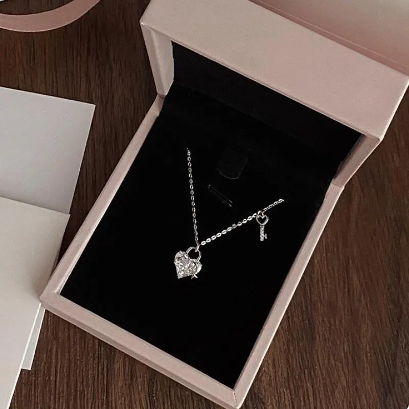 Vòng Cổ Trái Tim, Thời Trang, Ngọt Ngào, Dây Chuyền Xương Đòn 7