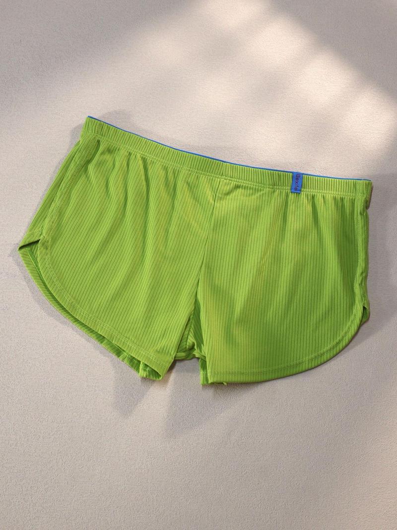 Product Introduction of Men's Solid Color Boxer Brief, Breathable Comfortable Underwear for Daily Wear, Casual Men's Underwear for All Seasons 10