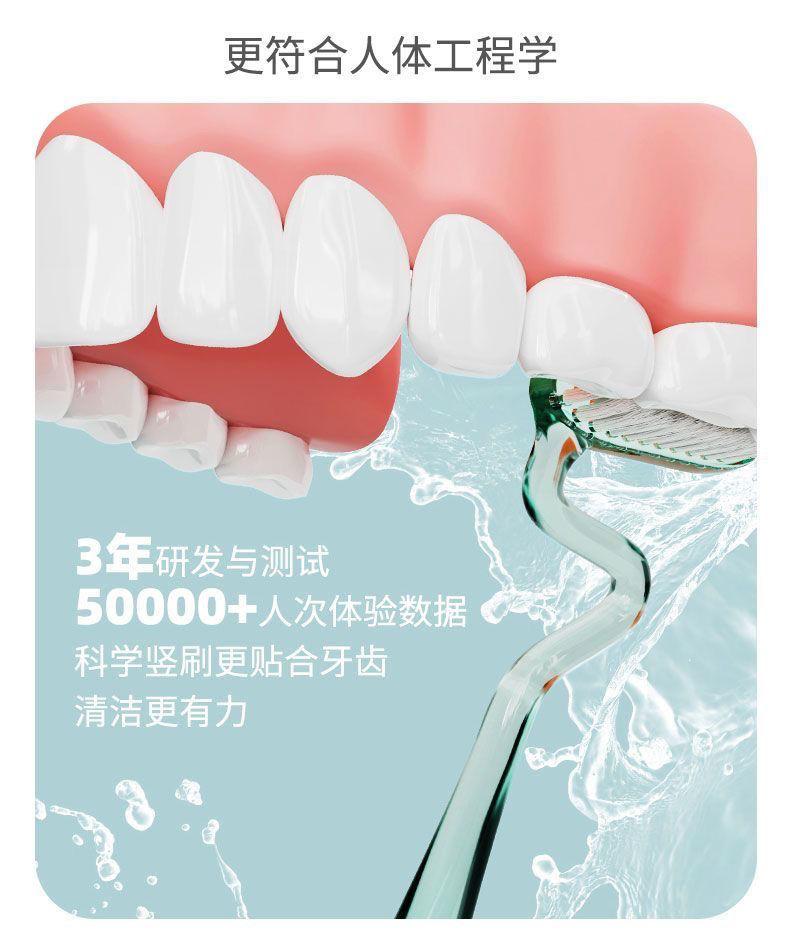Product Introduction of Bàn Chải Đánh Răng Chải Ngang, Lông Bàn Chải Mềm Cao Cấp, Bàn Chải Đánh Răng Ba Mặt 360 Độ, Lớp Phủ Lưỡi Làm Sạch Sâu, Làm Sạch Keo, Thích Hợp Cho Gia Đình Và Người Lớn, Năm 2025S 11