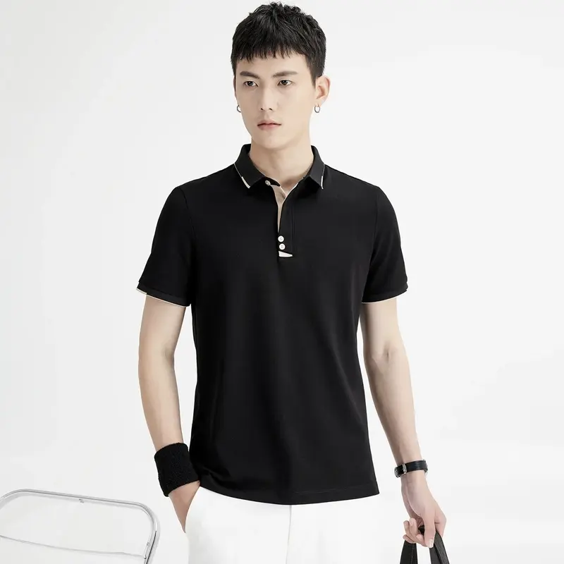 BH08 - Áo Polo phối viền cổ lịch lãm sang trọng 3