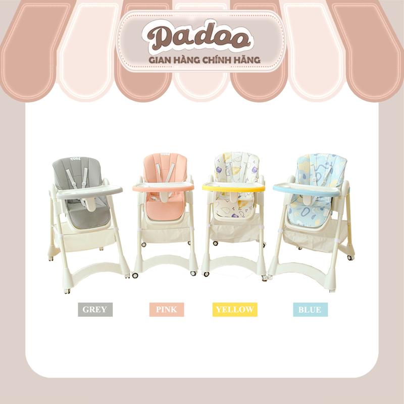 TOBE Ghế Ăn Dặm RICARD LUX 2.0 Cho Bé Tập Ăn Dặm Gấp Gọn Ngả Lưng Điều Chỉnh Độ Cao Bàn Ăn Có Bánh Xe