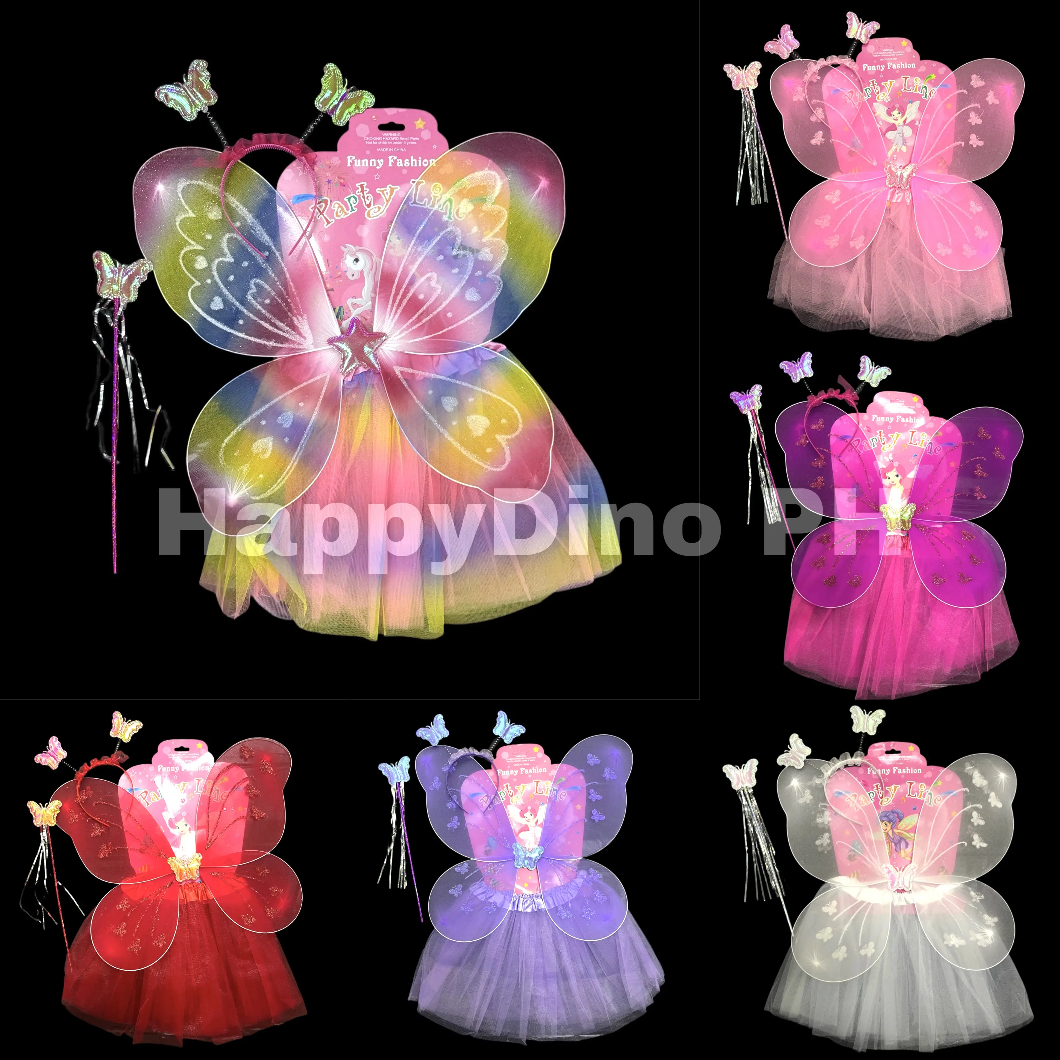FAIRY COSTUME BUTTERFLY Halloween dress up girl dress up little princess dress fairy dress Party Decoration Party needs