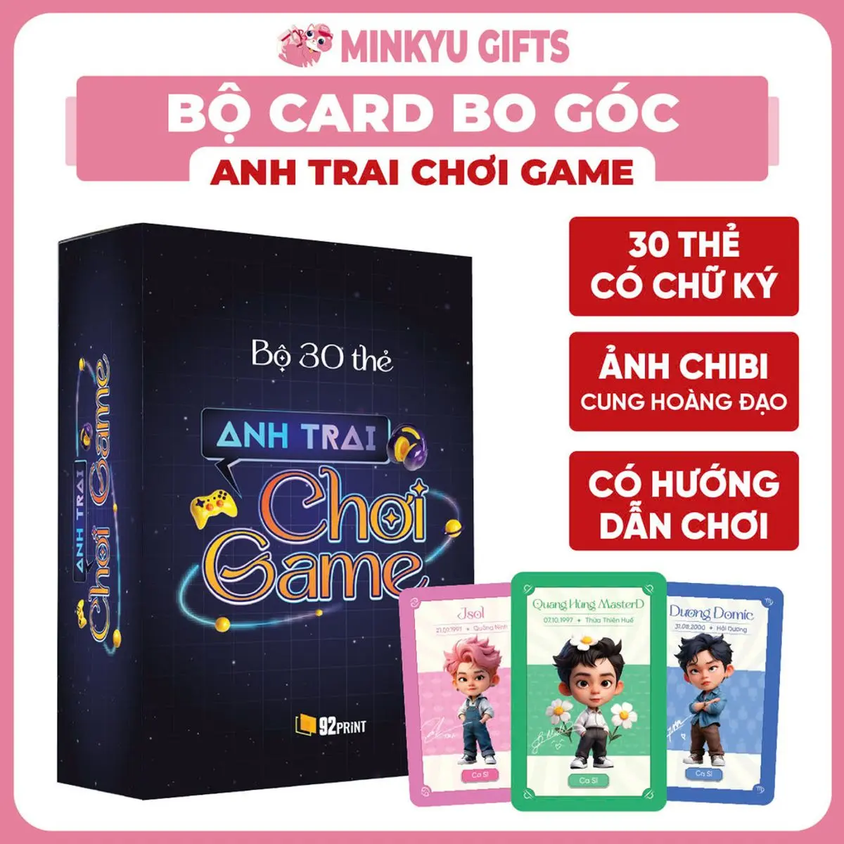 [ATSH] BoardGame 30 "Anh Trai Chơi Game" Lấy Cảm Hứng Từ Anh Trai Say Hi Game Thú Vị Vui Chơi Cùng Bạn Bè