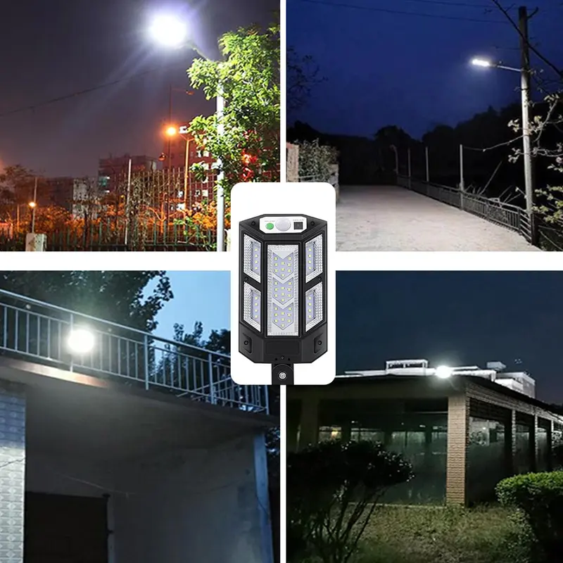 Solar Powered Wall Mounted Light, Outdoor Garden Safety Path Light, Courtyard Light, Outdoor Decorative Light with 3 Lighting Modes, Motion Sensor, Lamp, Rechargeable 8