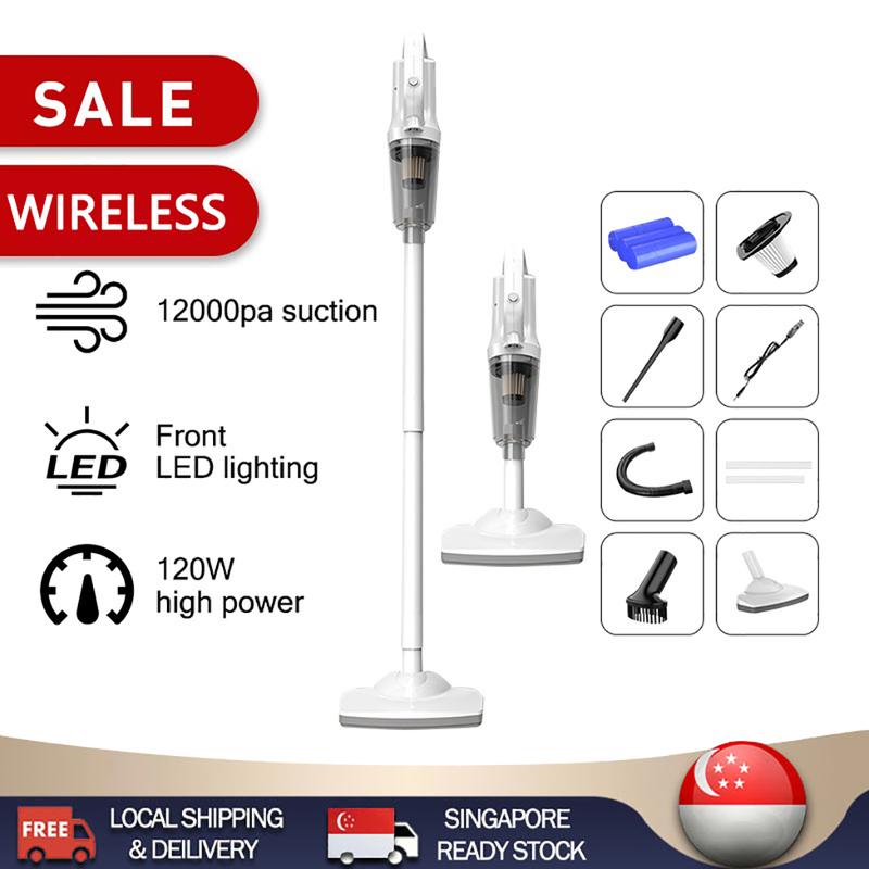 Product Introduction of Mini Portable Cordless Vacuum Cleaner for Bed Home Car, SG 12000PA, Handheld, Wet and Dry 12