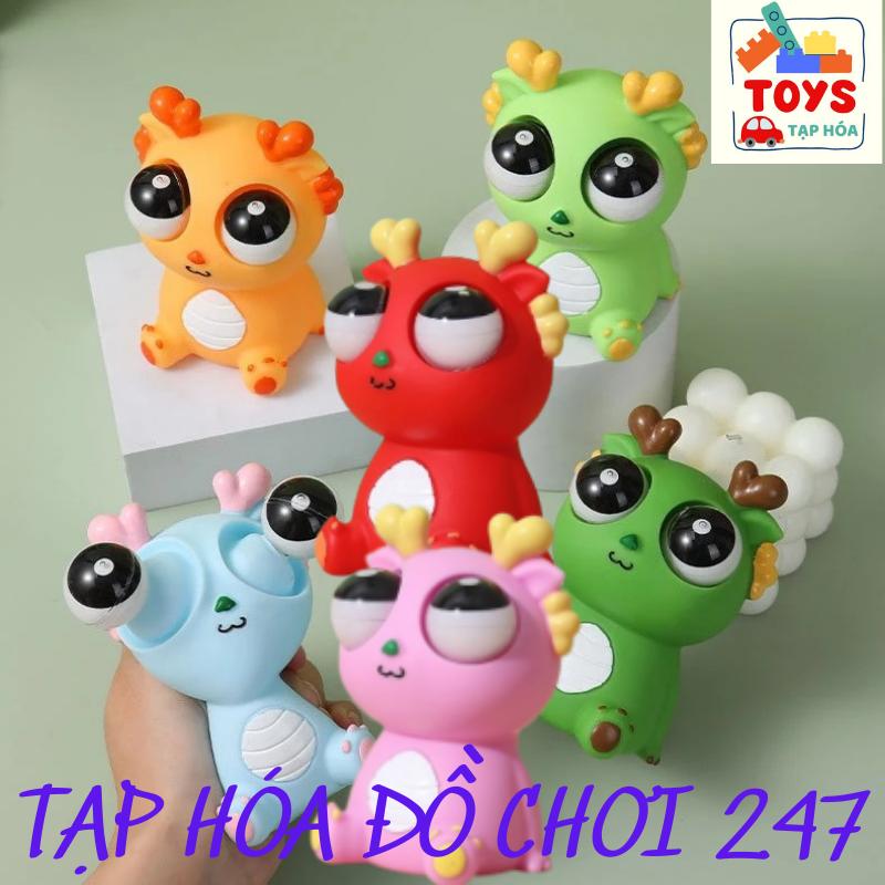 Combo Đồ chơi xả stress Rồng mắt lồi size TO squishy gấu bông - Toy, mắt lồi nắn bóp Giảm Stress squishy  toys đồ  chơi  bóp  lòi  mắt jungkook  squishy
