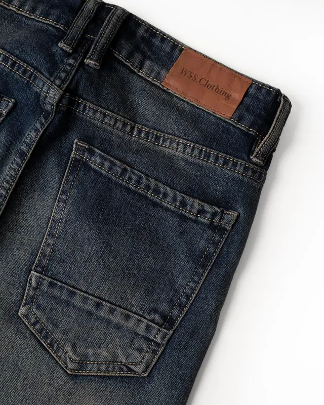 Quần Skinny Jeans Nam Nhập khẩu cao cấp | Dirty Blue Skinny Jeans Menswear Jeans 2