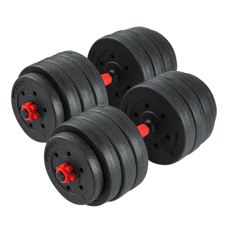 BG Việt Nam Mall- Bộ tạ tay đa năng cao cấp 40KG dễ dàng tháo lắp bọc nhựa đen. Tập Gym Đồng