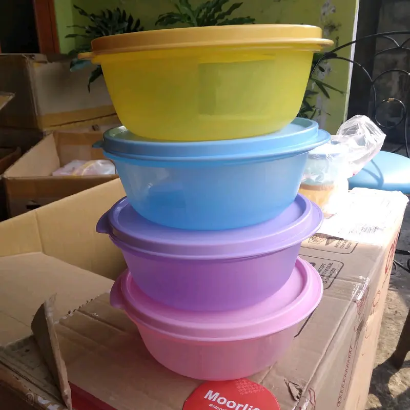 MOORLIFE  !! Bowl tutup mangkok tutup ukuran 600 ml 0