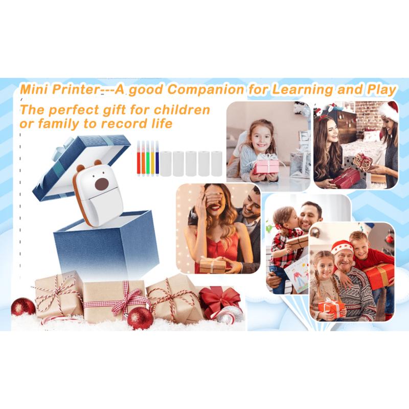 Product Introduction of 1pc Portable Wireless Mini Printer: Print Labels, Notes & Photos from Your iPhone or Android! 12