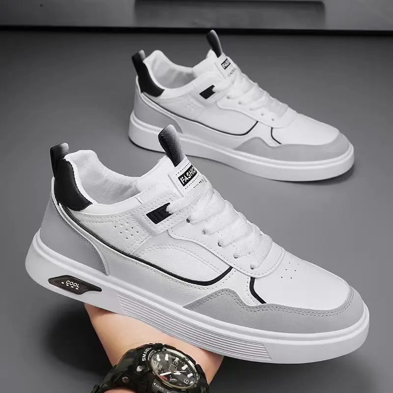 Keeping Sepatu Pria  Sneakers Cowok Dewasa Keren Sepatu Kerja Kuliah Travelling Sepatu Olahraga Sekolah Lari Hitam New Running Shoes Outdoor  KSR116 6