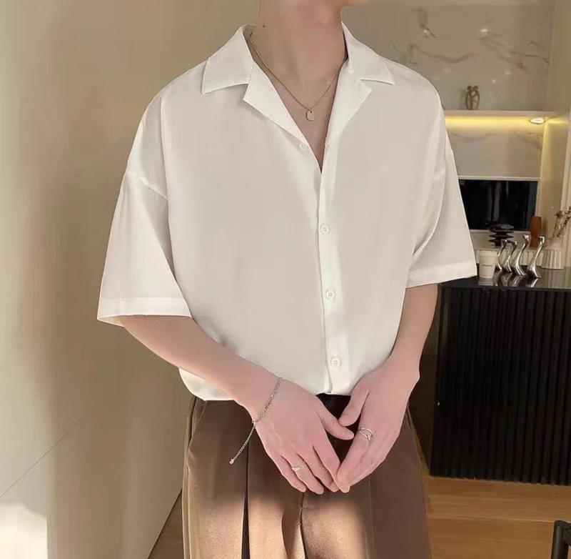Product Introduction of Áo sơ mi cổ vest nam nữ form rộng vải đẹp unisex chất dày dặn thời trang cực chất 23