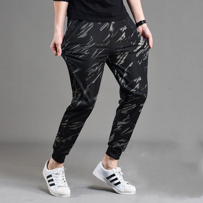 Autumn Trousers Men Stretch Camouflage Pant Casual Leg Fitting Sweatpants Loose Wear-resistant Trousers 6