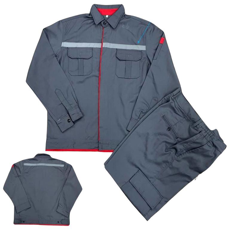 Bộ quần áo bảo hộ lao động mã M42 có may thêm phản quang chất kaki dày dặn,bền bỉ GỌN GÀNG, PHONG CÁCH, PHỐI MÀU MỚI LẠ, LÊN PHOM CHUẨN Nam Menswear Sơ Mi