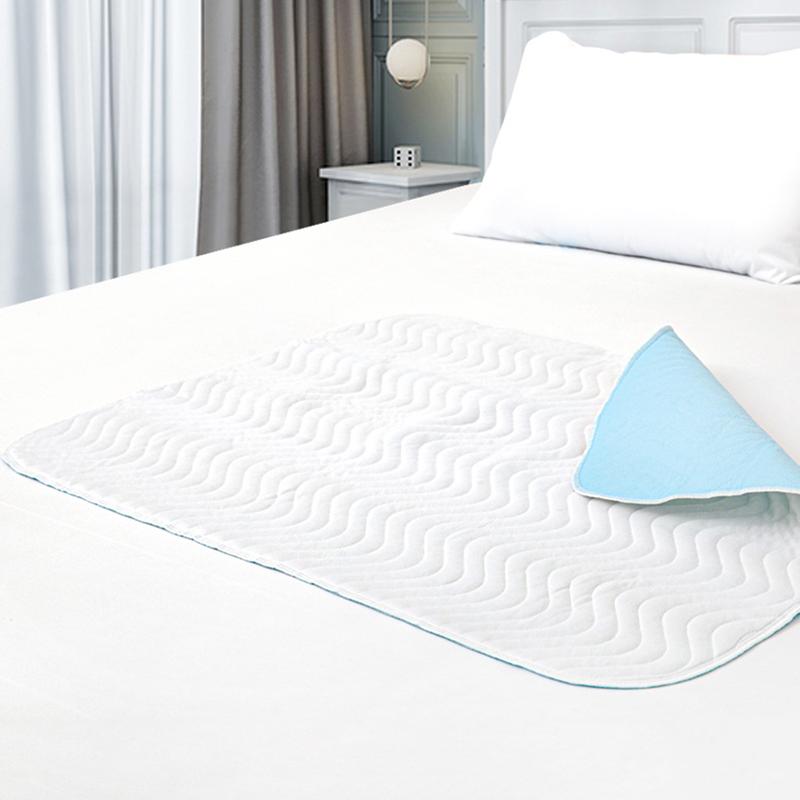 Washable Underpad for Bed Heavy Absorbency Reusable Incontinence Pads for Kids Adult Elderly And Pets Waterproof Protective Pad for Bed Couch Sofa Furniture Floor 1