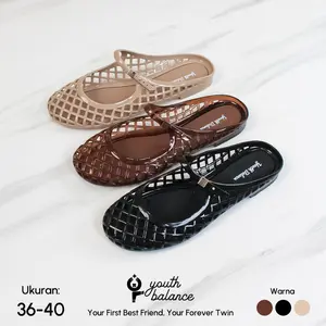 Youth Balance Sandal Slop Teplek Wanita Empuk Mary Janes 2506-A