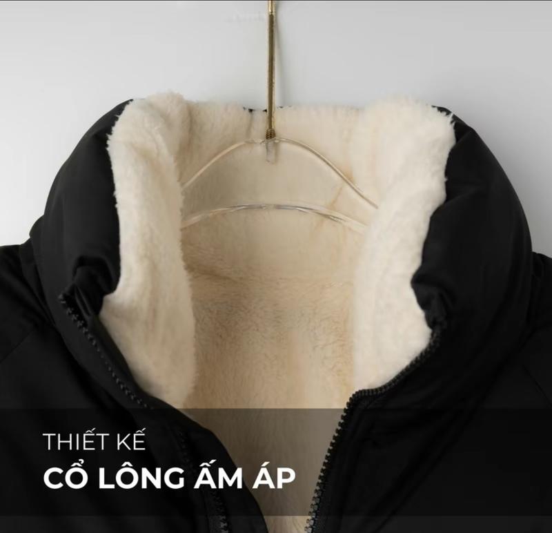 Product Introduction of [Mở Bán ] Áo Phao Nam lót Lông cừu mềm mịn Giữ nhiệt Siêu Ấm tay sỏ ngón tiện lợi Menswear Có Túi Jacket 10