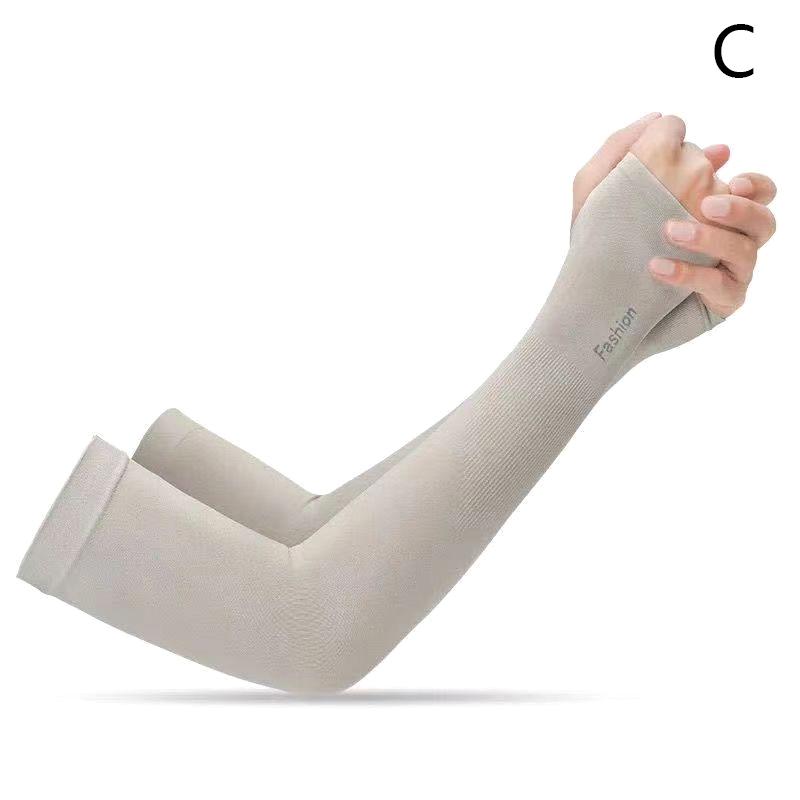 Cool Arm Sleeve Cover for Men Women Sun Protection Ice Sleeve Sunscreen Arm Guard for Basketball Running Cycling Bodybuilding 8