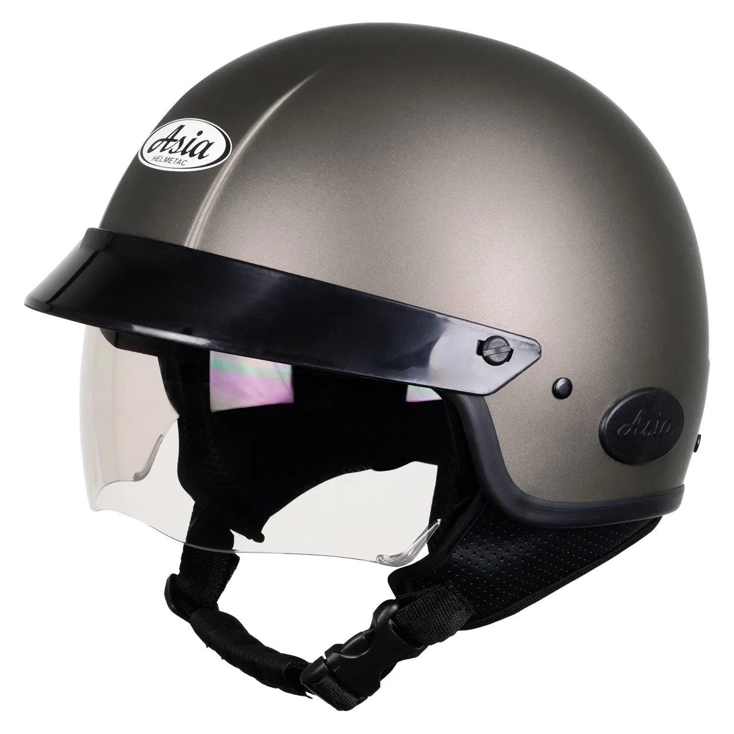 MŨ BẢO HIỂM TRÙM ĐẦU KÍNH ÂM CHÍNH HÃNG ASIA MT139(ỐP TAI THÁO RỜI ĐƯỢC) Helmet