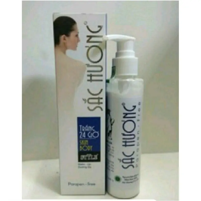Kem Dưỡng Ẩm Trắng Da Toàn Thân 24H, Kem Body Make up Che Khuyết Điểm Trắng Nhanh