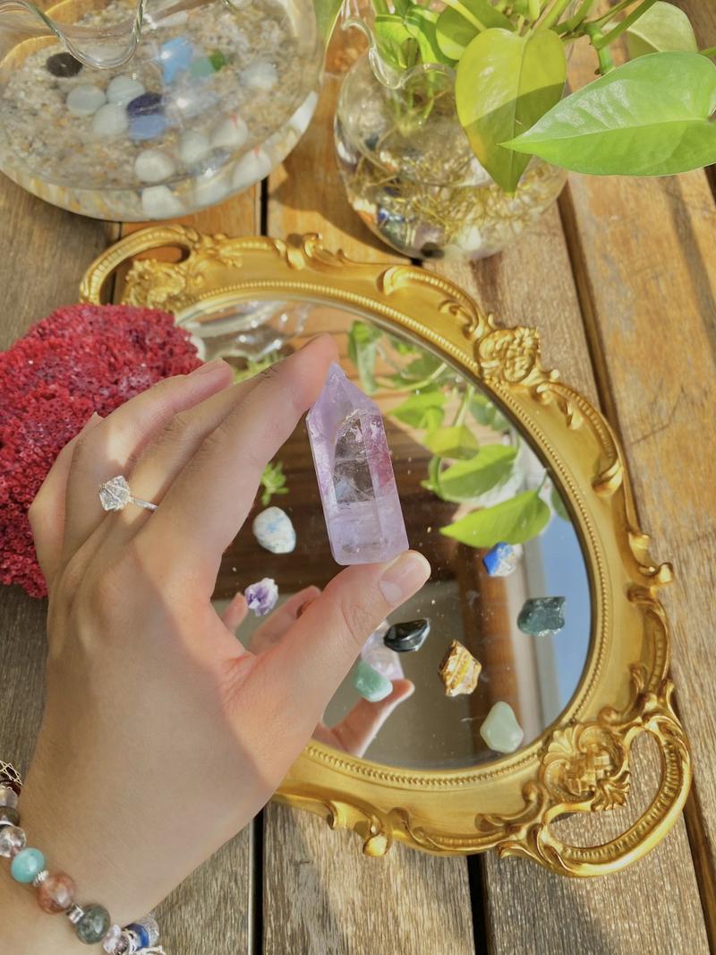 Product Introduction of Tinh thể thạch anh tím màu Lavender hỗ trợ ngủ ngon may mắn bình an 3