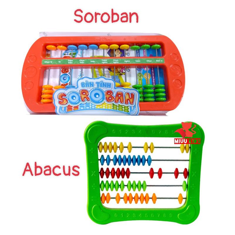 Bàn Tính Soroban - Abacus Học Toán Tư Duy Cho Bé Từ 5 Tuổi