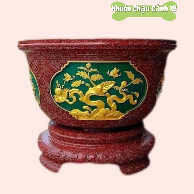 Khuôn Đúc Chậu Cảnh Tròn 50 Nhựa ABS Siêu Bền - Sản Phẩm Phù Hợp Với Nhiều Loại Cây Cảnh