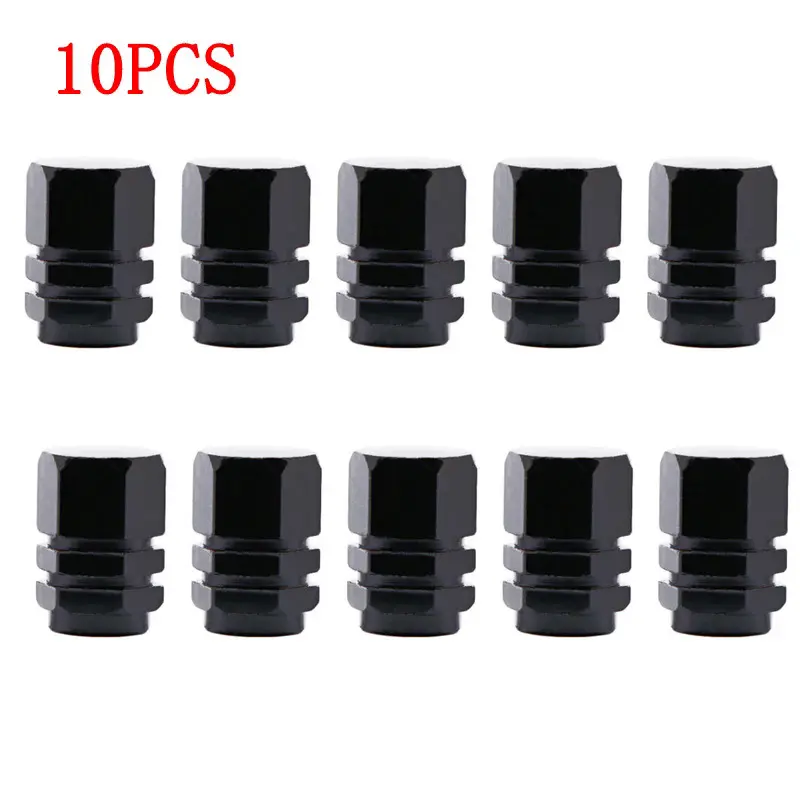 Mũ Đai Ốc Van Lốp Bánh Xe Ô Tô, 10 Cái, Chất Liệu Nhôm, Nắp Thân Vành Lốp, Chống Bụi Không Khí Và Nước, Thích Hợp Cho BMW, Phụ Kiện Xe Hơi Moto Ô Tô, Dụng Cụ 6